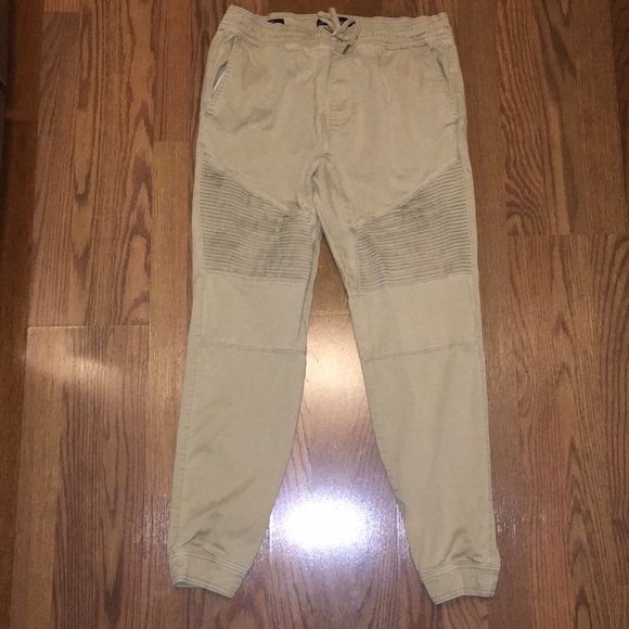 Hollister Other - Hollister khaki moto joggers.